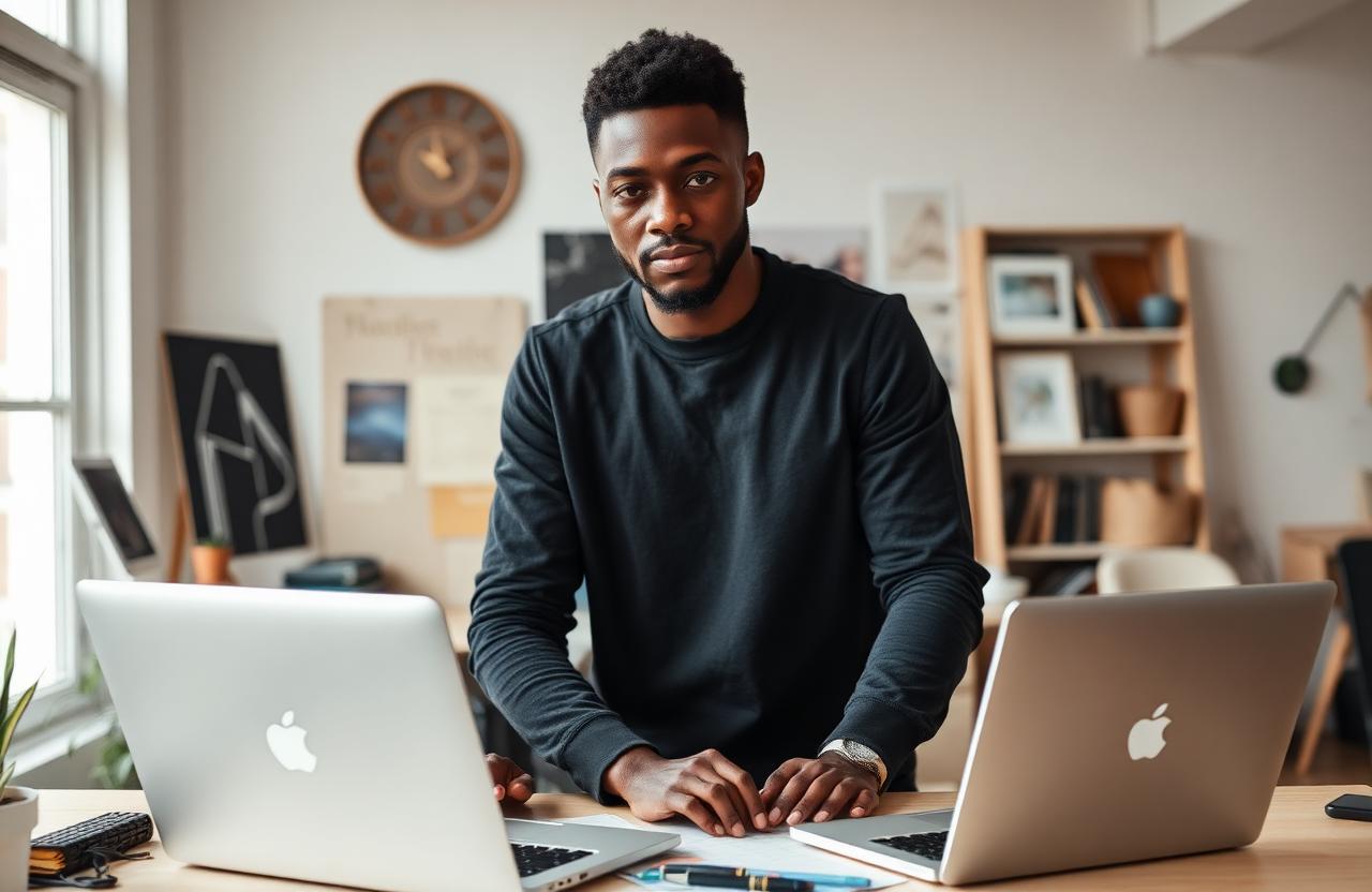 Editorial photograph illustrating Black Inventors