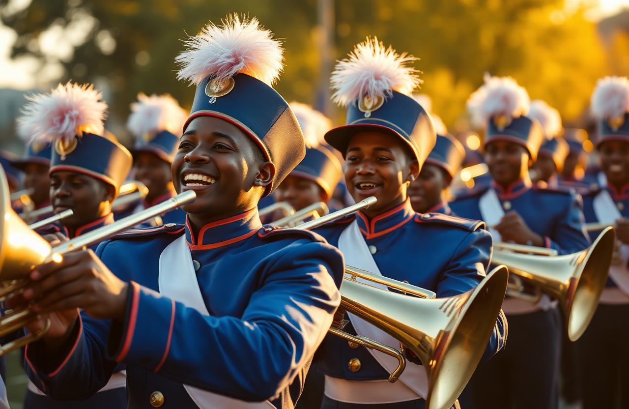 Editorial photograph illustrating HBCU Homecoming